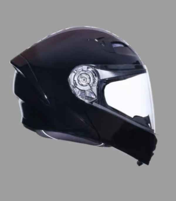 Royal Enfield Adroit modular MLG Gloss Black Helmet