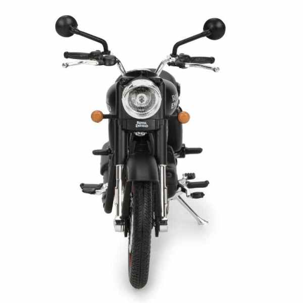 Royal Enfield Classic 350 Matt Scale Model 1:12 (Dark Stealth Black) - discontinued