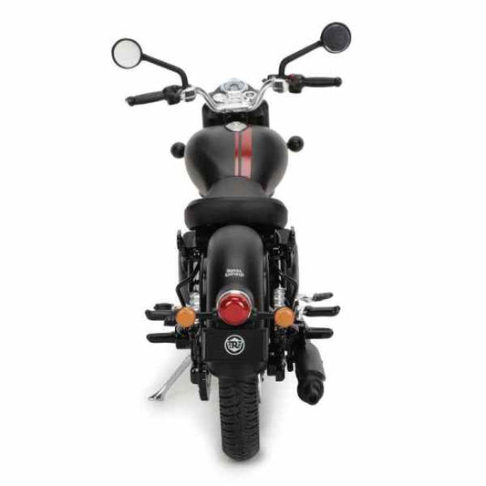 Royal Enfield Classic 350 Matt Scale Model 1:12 (Dark Stealth Black)