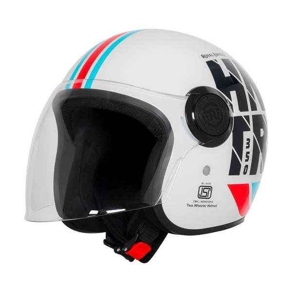 Royal Enfield Copter Hunter Helmet Gloss White