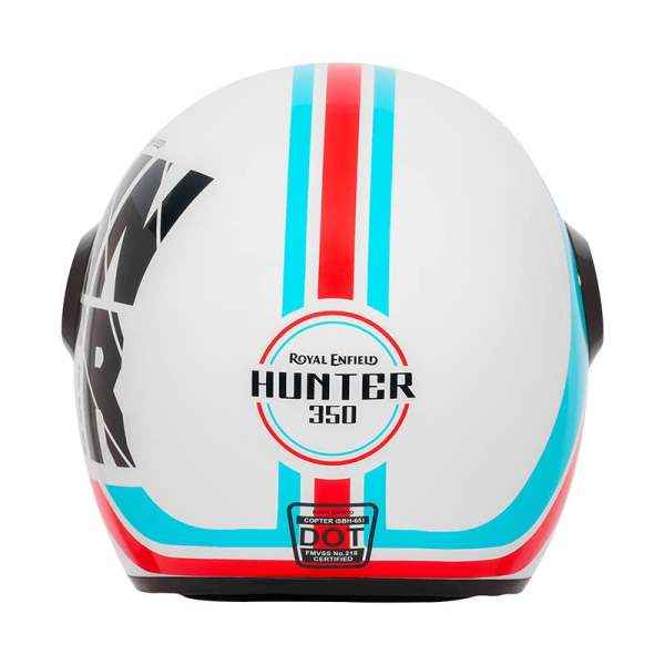 Royal Enfield Copter Hunter Helmet Gloss White