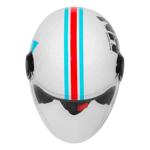 Royal Enfield Copter Hunter Helmet Gloss White
