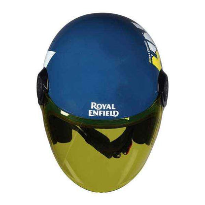 Royal Enfield Copter Hunter Helmet Lagoon Blue