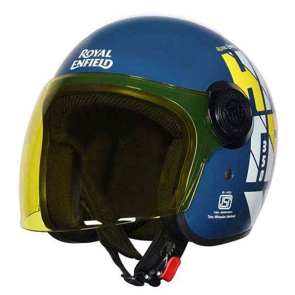 Royal Enfield Copter Hunter Helmet Lagoon Blue