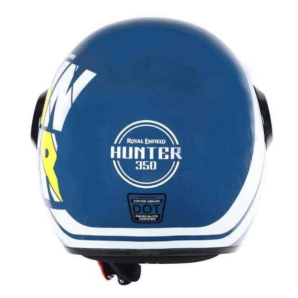 Royal Enfield Copter Hunter Helmet Lagoon Blue
