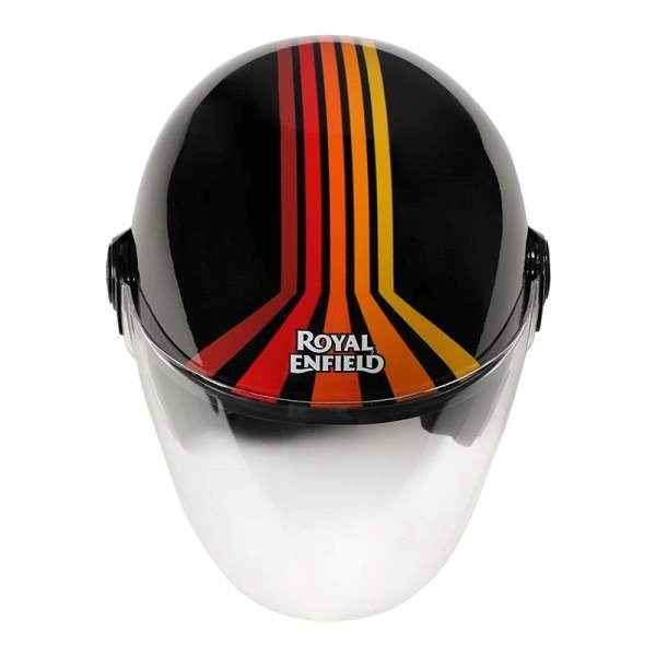 Royal Enfield Copter Open Face Ride More Women's Helmet Black