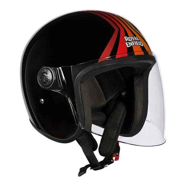 Royal Enfield Copter Open Face Ride More Women's Helmet Black