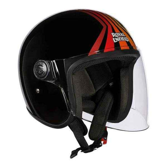 Royal Enfield Copter Open Face Ride More Women's Helmet Black
