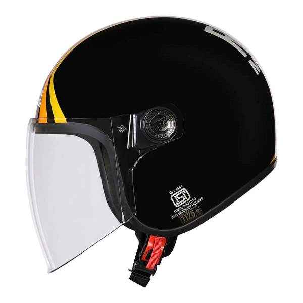 Royal Enfield Copter Open Face Ride More Women's Helmet Black