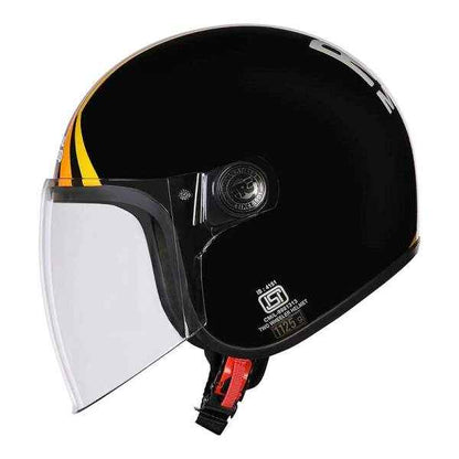 Royal Enfield Copter Open Face Ride More Women's Helmet Black