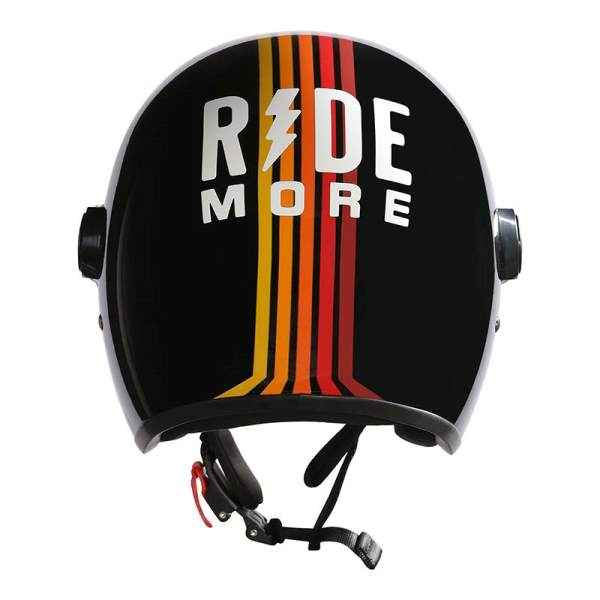 Royal Enfield Copter Open Face Ride More Women's Helmet Black