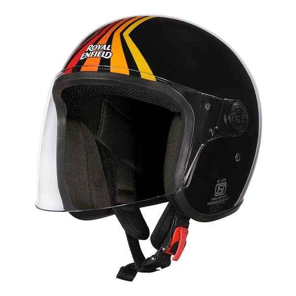 Royal Enfield Copter Open Face Ride More Women's Helmet Black