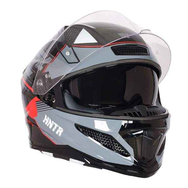 Royal Enfield Crossair Full Face Hunter 350 Helmet Gloss Black