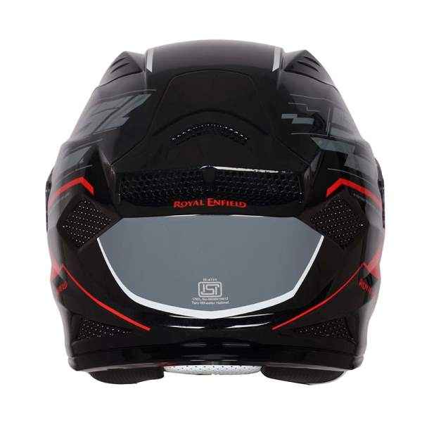 Royal Enfield Crossair Full Face Hunter 350 Helmet Gloss Black