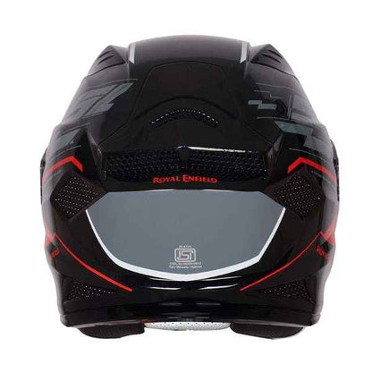 Royal Enfield Crossair Full Face Hunter 350 Helmet Gloss Black