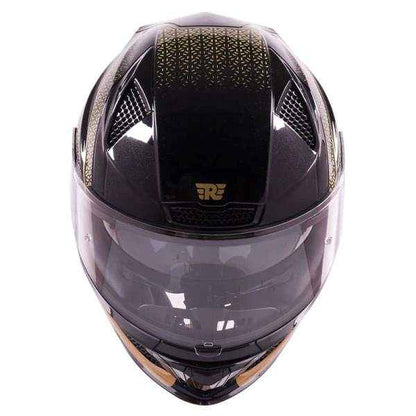 Royal Enfield Crossair Full Face Hunter 350 Helmet Gold