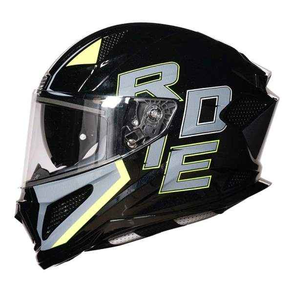 Royal Enfield Crossair Hunter Full Face Helmet Gloss Black