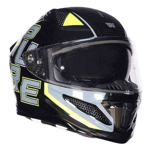 Royal Enfield Crossair Hunter Full Face Helmet Gloss Black