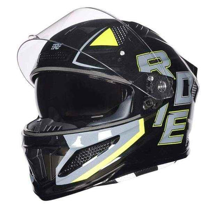 Royal Enfield Crossair Hunter Full Face Helmet Gloss Black