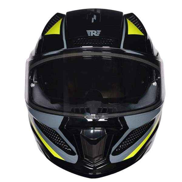 Royal Enfield Crossair Hunter Full Face Helmet Gloss Black