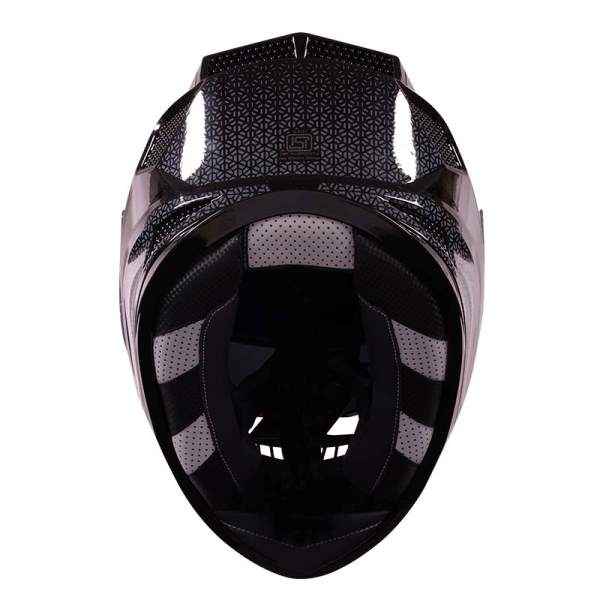 Royal Enfield Crossair Puresport Gradient Full Face Helmet Gloss Grey