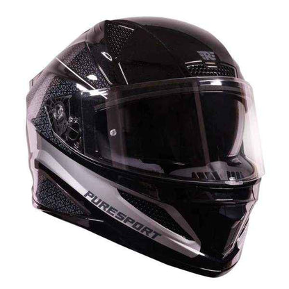 Royal Enfield Crossair Puresport Gradient Full Face Helmet Gloss Grey