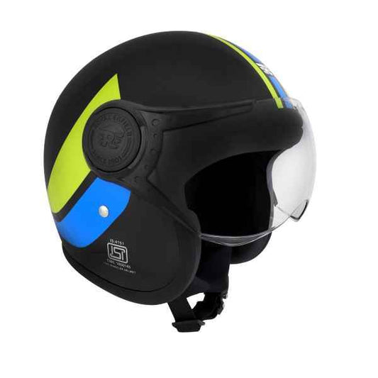 Royal Enfield Dual Wing 1901 Black Helmet