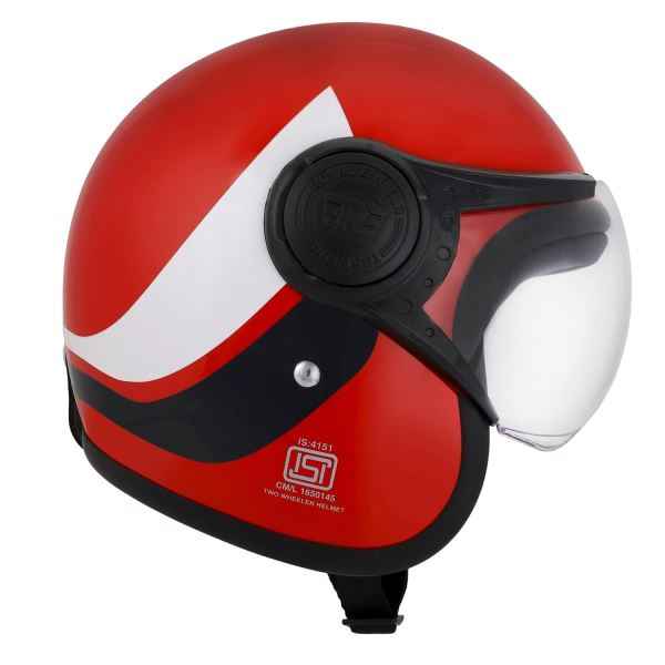 Royal Enfield Dual Wing 1901 Red Helmet