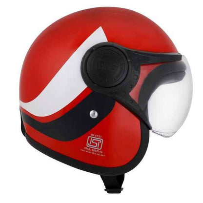 Royal Enfield Dual Wing 1901 Red Helmet
