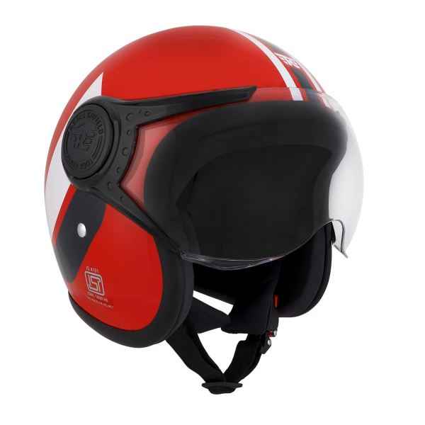 Royal Enfield Dual Wing 1901 Red Helmet