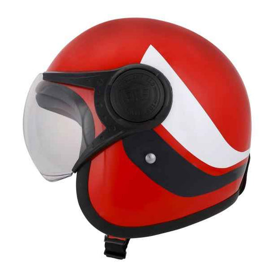 Royal Enfield Dual Wing 1901 Red Helmet