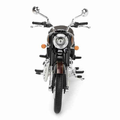 Royal Enfield Gears Classic 350 Signals Scale Model 1:12 Halcyon Black