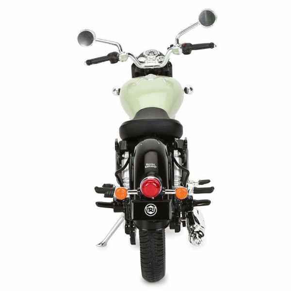 Royal Enfield Gears Classic 350 Signals Scale Model 1:12 Redditch Green