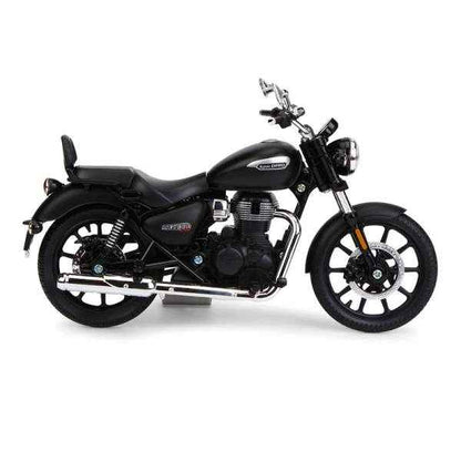 Royal Enfield Gears Meteor 350 Miniature Stellar Black (Scale Model 1:12)