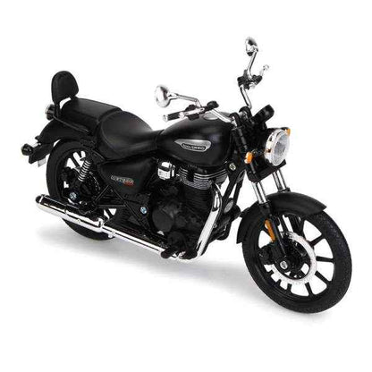 Royal Enfield Gears Meteor 350 Miniature Stellar Black (Scale Model 1:12)