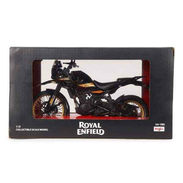 Royal Enfield Gears New Himalayan 450 Scale Model 1:12 Black