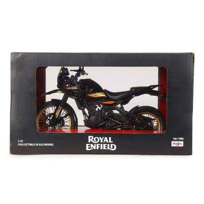 Royal Enfield Gears New Himalayan 450 Scale Model 1:12 Black