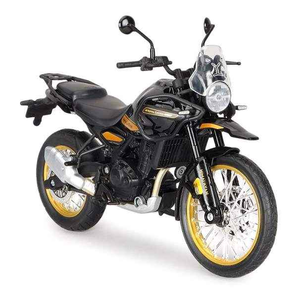 Royal Enfield Gears New Himalayan 450 Scale Model 1:12 Black