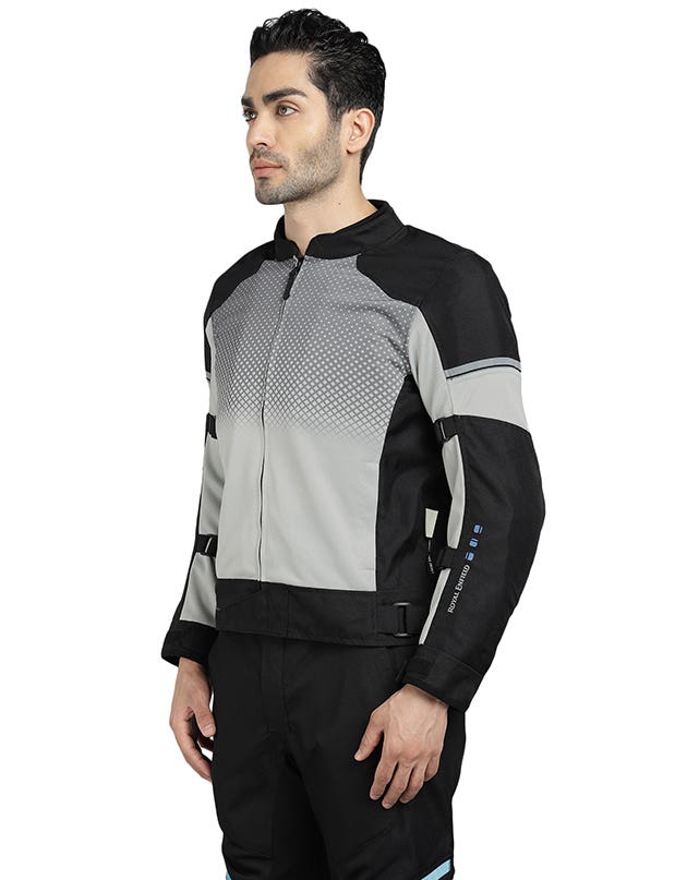 Royal Enfield High Street Eco CE L2 Riding Jacket (Light Grey)