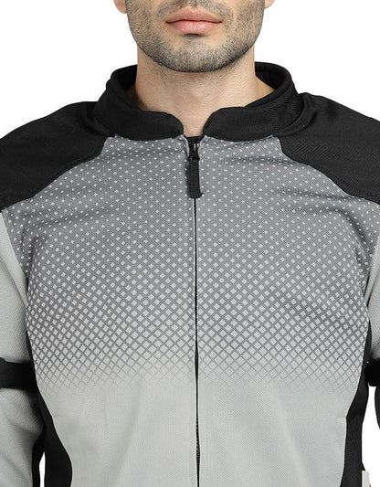 Royal Enfield High Street Eco CE L2 Riding Jacket (Light Grey)