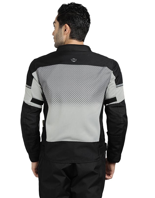 Royal Enfield High Street Eco CE L2 Riding Jacket (Light Grey)