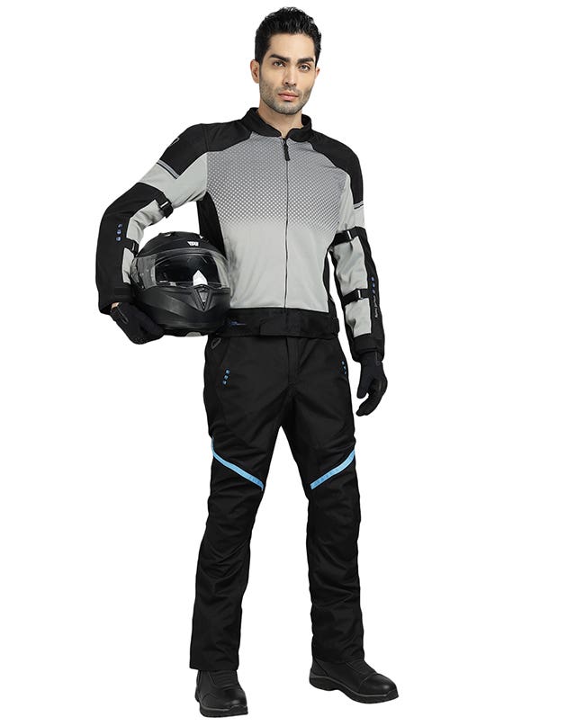 Royal Enfield High Street Eco CE L2 Riding Jacket (Light Grey)