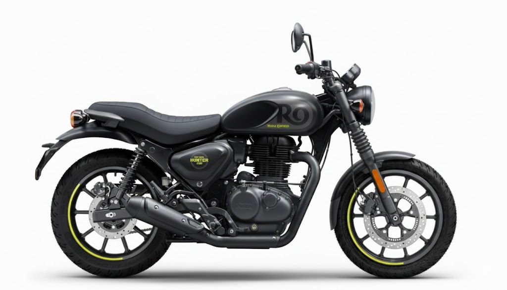Royal Enfield Hunter 350 Scale Model (Graphite Grey) - RLCSMO260002