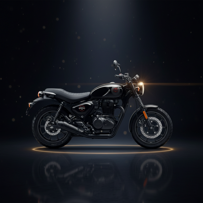 Royal Enfield Hunter 350 Scale Model (Tokyo Black) - RLCSMO260003