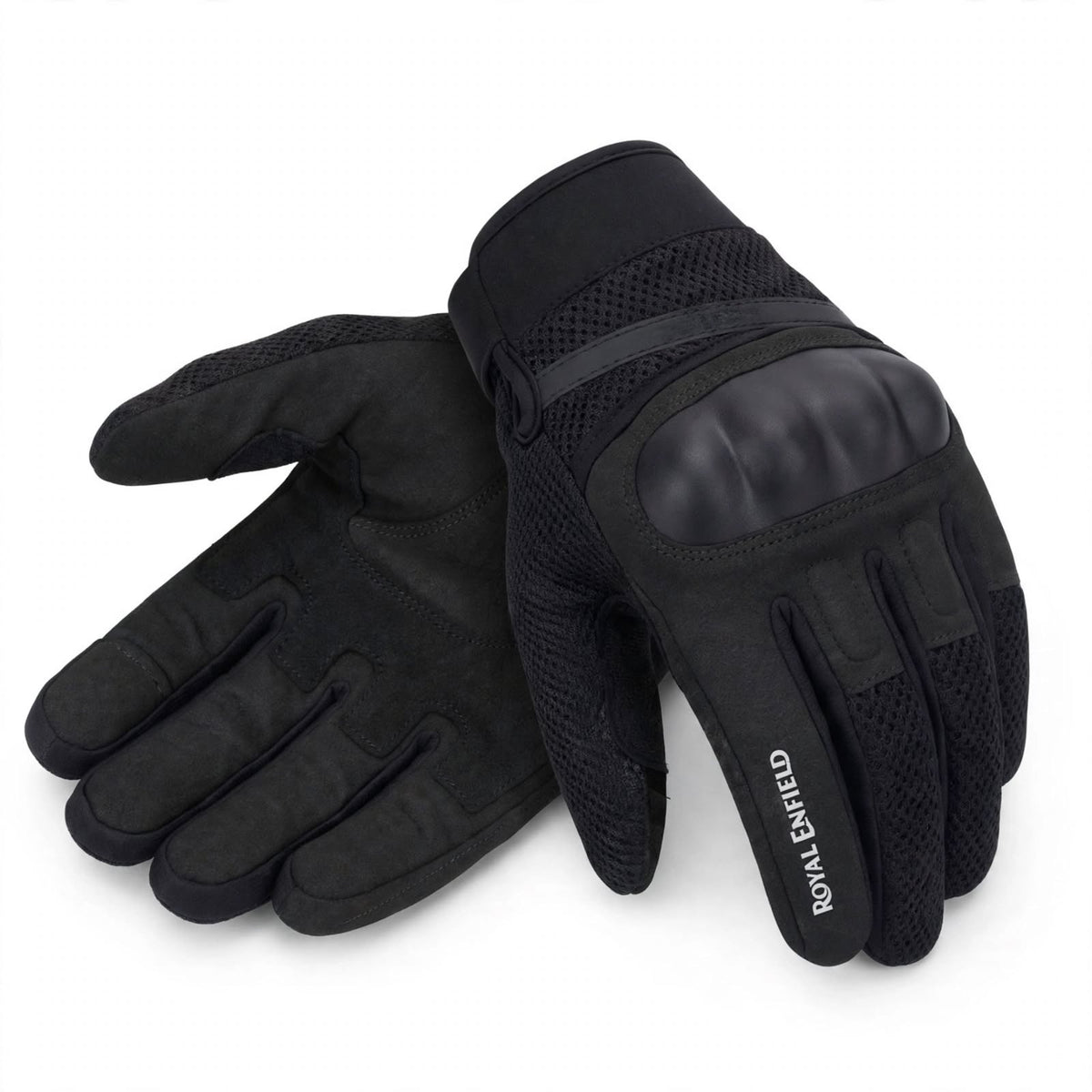 Royal Enfield Hustle V2 Riding Gloves (Black)