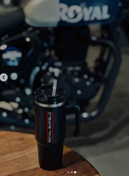 Royal Enfield Iconic Drum Bottle Black