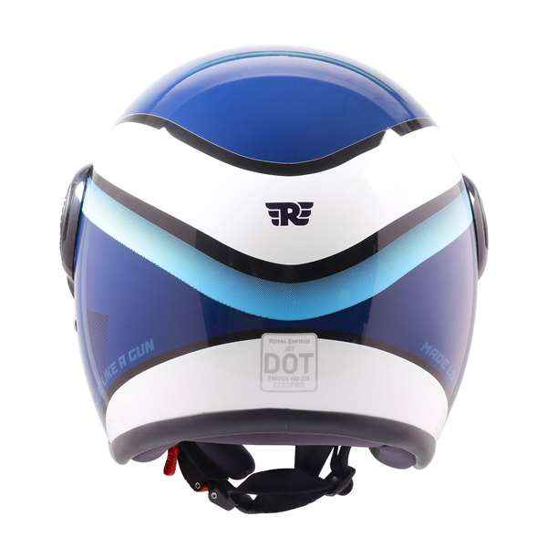 Royal Enfield Jet Open Face Sonic Helmet Blue
