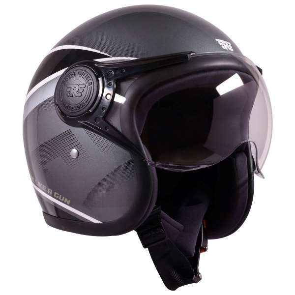 Royal Enfield Jet Open Face Sonic Helmet Grey