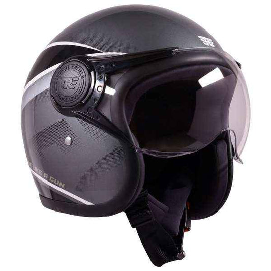 Royal Enfield Jet Open Face Sonic Helmet Grey
