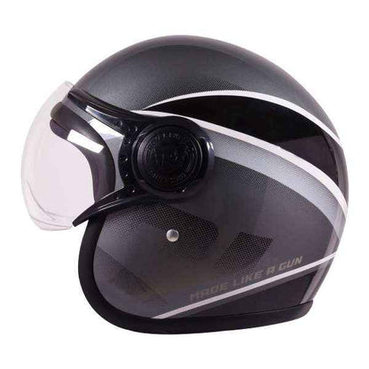 Royal Enfield Jet Open Face Sonic Helmet Grey